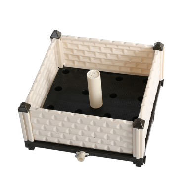 蔬菜种植箱阳台种植盆户外楼顶种菜盆 屋顶花园方形塑料组合花箱